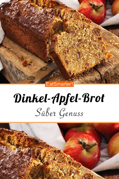 Apfel dinkel kuchen backen | apfelkuchen ohne weizenmehl & zucker einfach & schnell. Süßes Dinkel-Apfel-Brot | Rezept | Rezepte, Lebensmittel ...