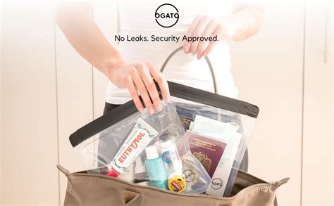 3pcs Clear Tsa Approved Toiletry Bag Our Quart Size Clear Toiletry