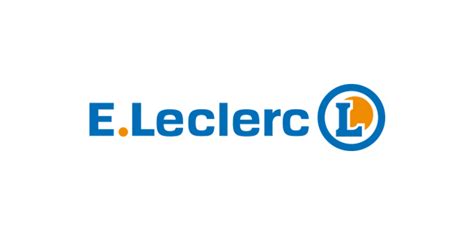 The first logo used by françois leclerc, cookie manufacturer. e-leclerc-logo - Sarlat Travaux Publics
