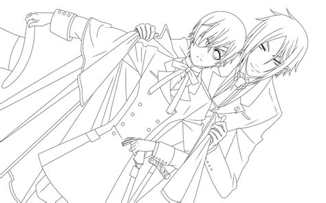 Black Butler Coloring Pages