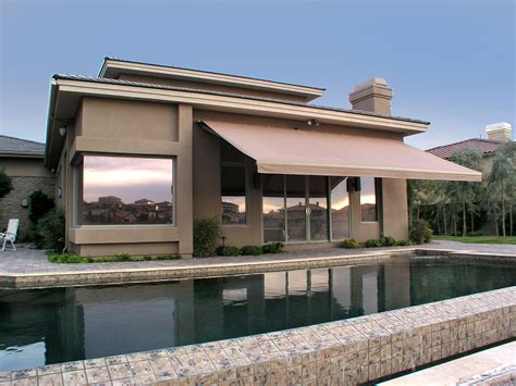 Feb 18, 2020 · portable awnings give you the option to move it around your deck, but they. Retractable Deck Awnings Reviews | Home Design Ideas