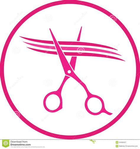 Simple retro sign for hair salon with scissors vector. Pink Hair Scissors And Comb | Clipart Panda - Free Clipart ...