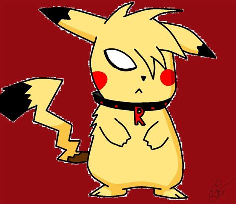 Rocketchu Pikachu Bad By Hoshineko598 On Deviantart