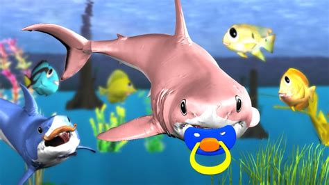 Baby Shark Song Cute Cartoon Video For Kids Noodle Kidz Youtube