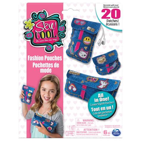Spin Master Sew Cool Fashion Pouches All In One Kit