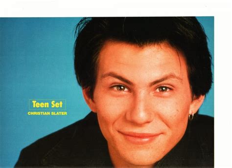 christian slater teen magazine pinup clipping teen set rare one teen stars forever pinups