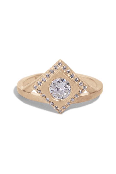 This Custom Heirloom Diamond Ring Is Based On Our Quince Ring And Is