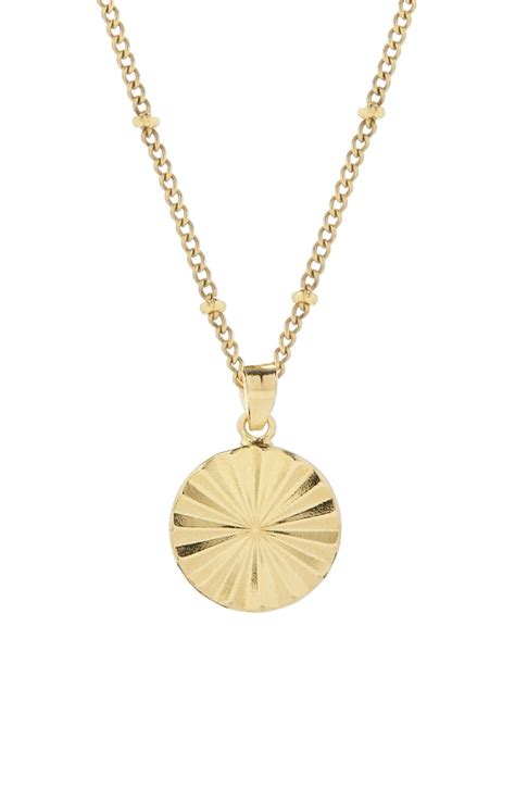 Brook And York Celeste Sunburst Pendant Necklace Nordstrom