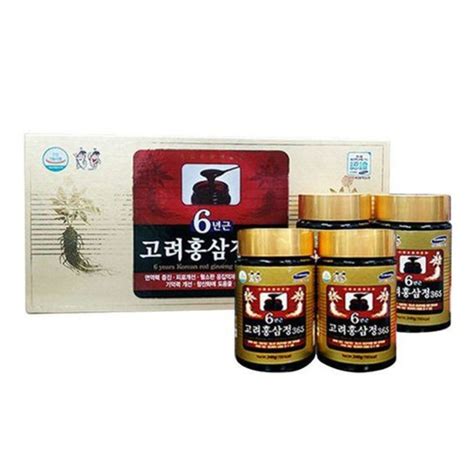 6 Year Old Korean Korea Red Ginseng Extract 365 240g Set Korean 6 Years