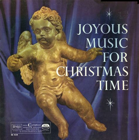 Readers Digest Joyous Music For Christmas Time 4 Record Box Set