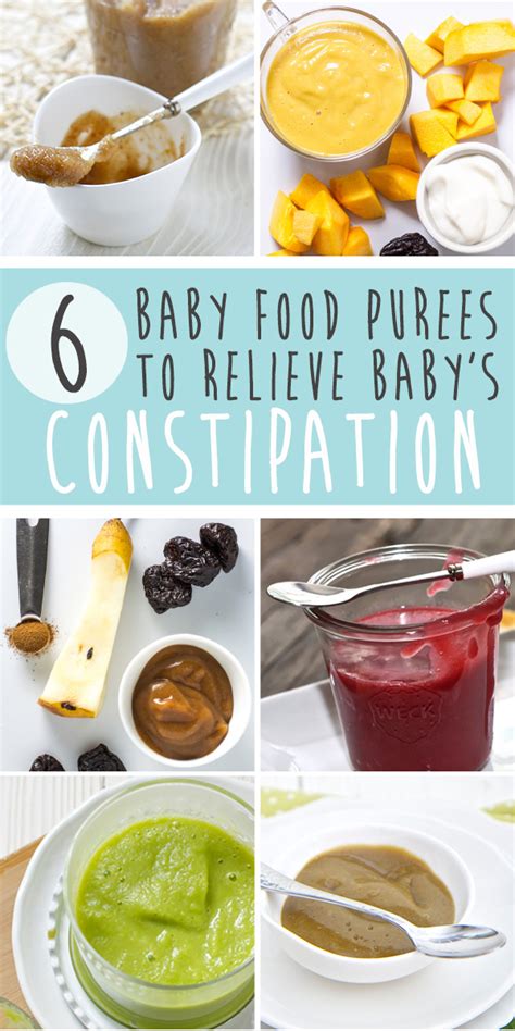 If your baby is backed up, you may need to examine their diet. 6 Baby Food Purees to Help Relieve Baby's Constipation ...