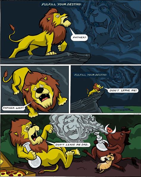 Fulfillin That Destiny Lion King Funny Funny Memes Fun Comics