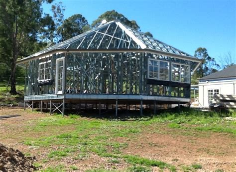 Framing a wall or wall framing in general is the first structural element to be installed when nailing of waferboard to the stud wall is much easier if done while the stud wall is on flat surface prior to. Steel Floor Frame- Octagonal Granny Flat- Wall Frames ...