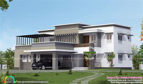 Low budget luxury house plans 4 bedroom house plans low budget home designs. Luxury 4 bedroom contemporary home 3200 sq-ft - Kerala ...