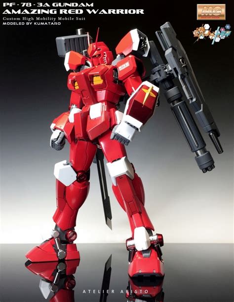 Kumataros Latest Improved Work Mg 1100 Gundam Amazing Red Warrior
