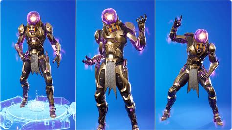 Fortnite Cyclo Remix Skin With Midas Rex Armor Full Showcase With
