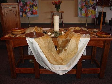 Communion Table Communion Table Decorations Church Easter Decorations