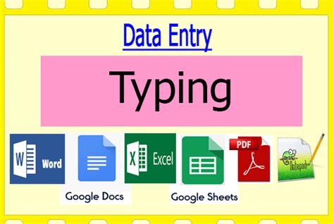 Data Entry Word Doc Excel Spreadsheets Notepad By Raihan4him Fiverr