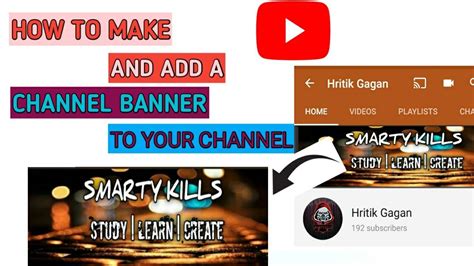 How To Make Your Own Youtube Channel Banner Warlas