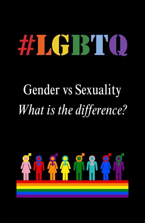 Gender Vs Sexuality What Is The Difference This Is A Book That