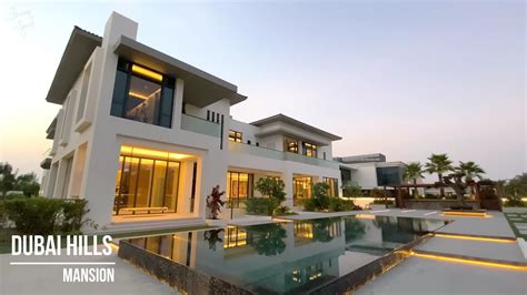 The Most Luxurious Villa In Dubai Hills Estate Youtube