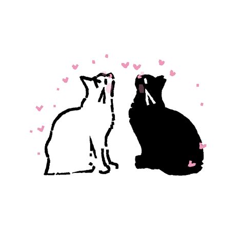 Cat Doodle Cute Cat Drawing Dibujos Cute Silly Cats Couple Drawings