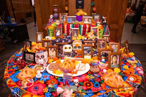 University Community Celebrates Day Of The Dead With Food Music