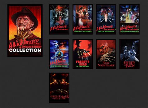 Nightmare On Elm Street Franchise Collection Rplexposters