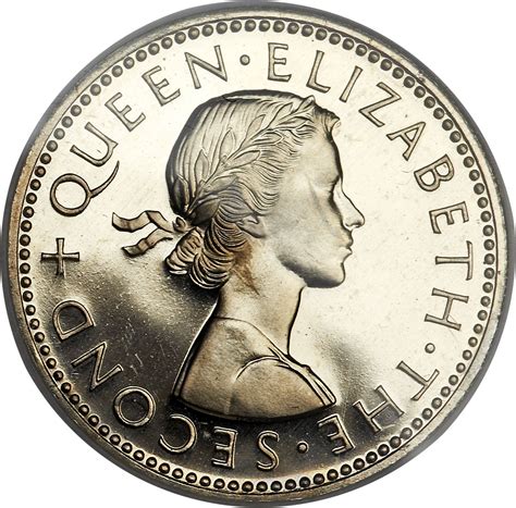 Maybe you would like to learn more about one of these? New Zealand 1 Shilling (1953-1965 Elizabeth II) - Foreign ...