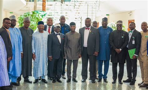 Vp Osinbajo Receives Delegation Of The Nigerian Medical Association On