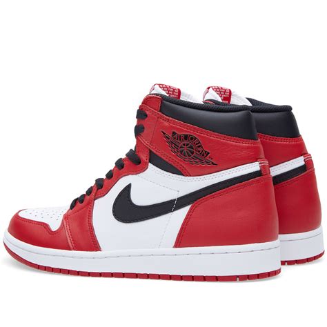 Nike Air Jordan 1 Retro High OG 'Varsity Red' White, Black & Varsity