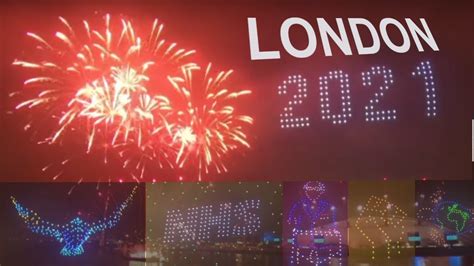 London Fireworks New Year 2021 Amazing And Emotional Youtube