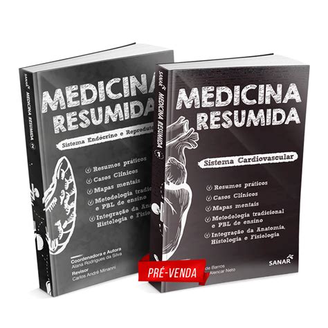 Coleção Medicina Resumida Vol 1 E 2 Sanar Editora Sanar