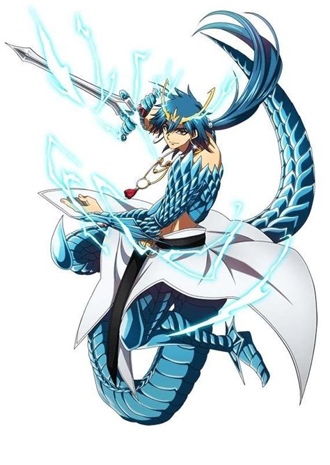 Sinbad Djinn Equip Baal Manga Magi Anime Magi Cute Anime Character