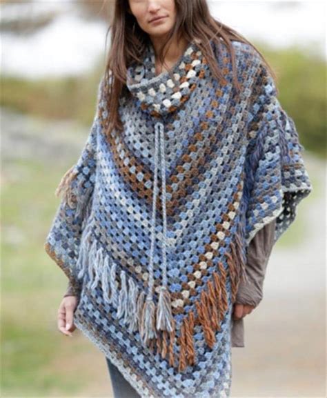 24 Adorable Summer Poncho Free Crochet Design DIY To Make