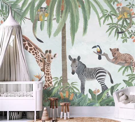 Baby Safari Animals Wallpaper