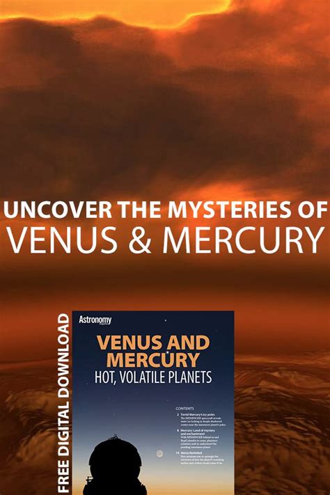 Venus And Mercury Solar System Facts Space Facts Digital Book