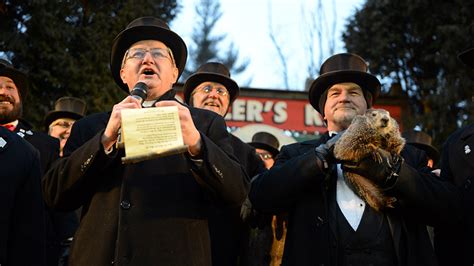 Members of punxsutawney phil's inner circle woke up the furry critter at 7:25 a.m. Did Punxsutawney Phil see his shadow on Groundhog Day ...