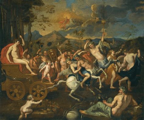 The Triumph Of Bacchus By After Nicolas Poussin Artvee