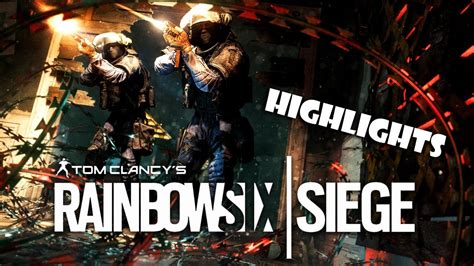 Rainbow Six Siege Live Stream Highlights Youtube