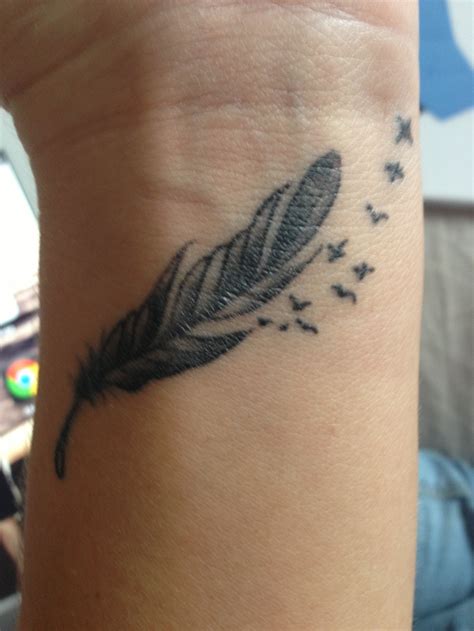 Feather Wrist Tattoo Designs Ideas And Meaning Tattoos For You