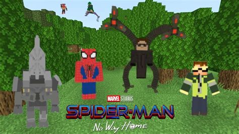 Spider Man No Way Home Addon For Minecraft Pe Youtube