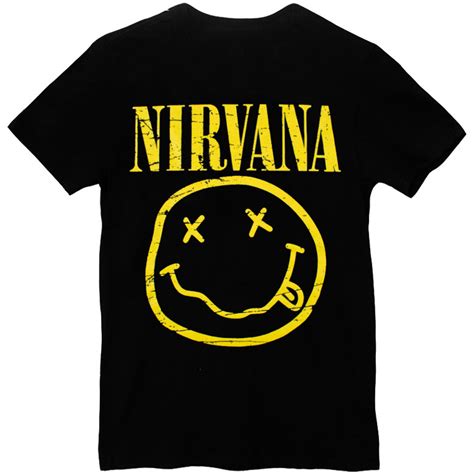 Nirvana Unisex T Shirt Smiley Snuffgr