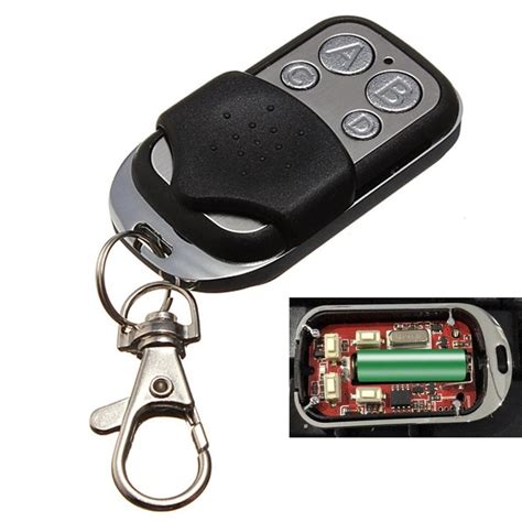 Universal Cloning Key Fob Remote Control With 4 Keys 12v 27a Battery