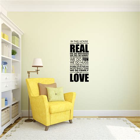 Sticker Is This House We Do Real Stickers Stickers Citations Anglais