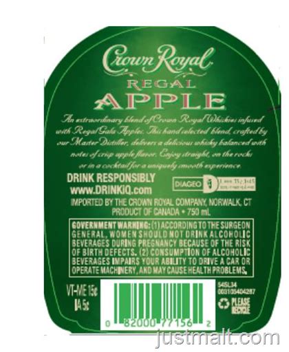 Download Crown Royal - Regal Apple ~ Just Malt