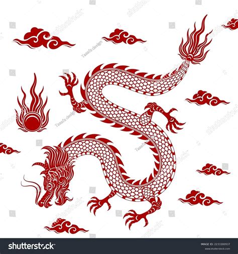 Red Chinese Dragon Chinese Dragon Tattoos Dragon Chino Dragon Tattoo