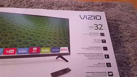 Unboxing Vizio D32 D1 1080p Smart Tv 120hz Youtube