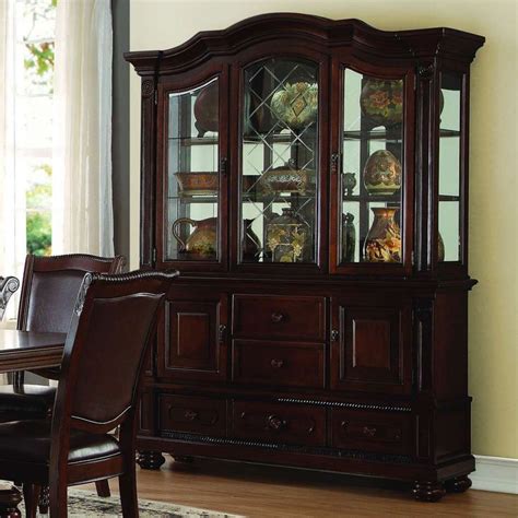 9 Fancy Dark Wood China Cabinet Collection