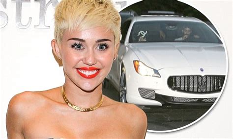 Miley Cyrus Stolen 100k Maserati Is Found In Simi Valley Daily Mail Online